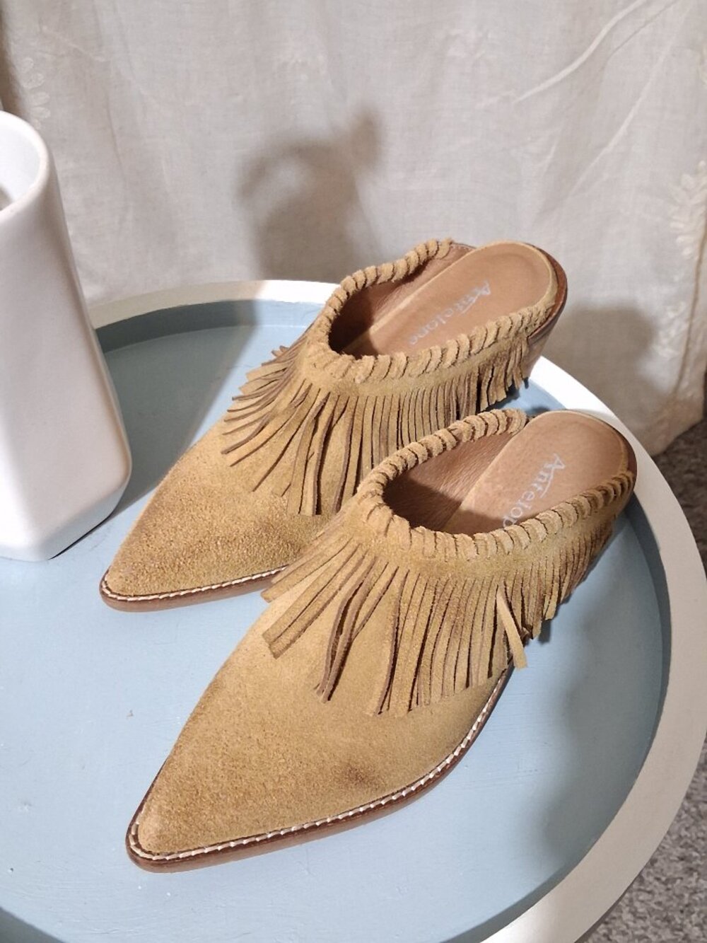 Antelope Fringe Mules "Dabney" - Picture 8 of 10